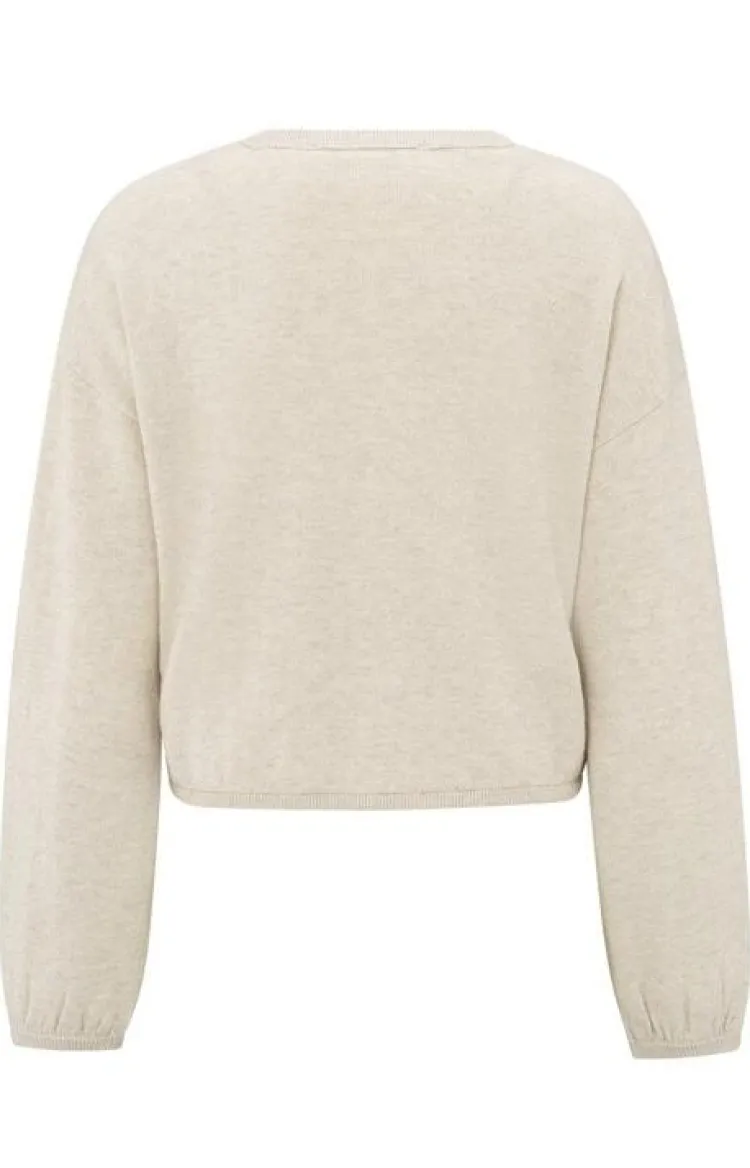Yaya Sweater 01-000445-502 Beige Clearance