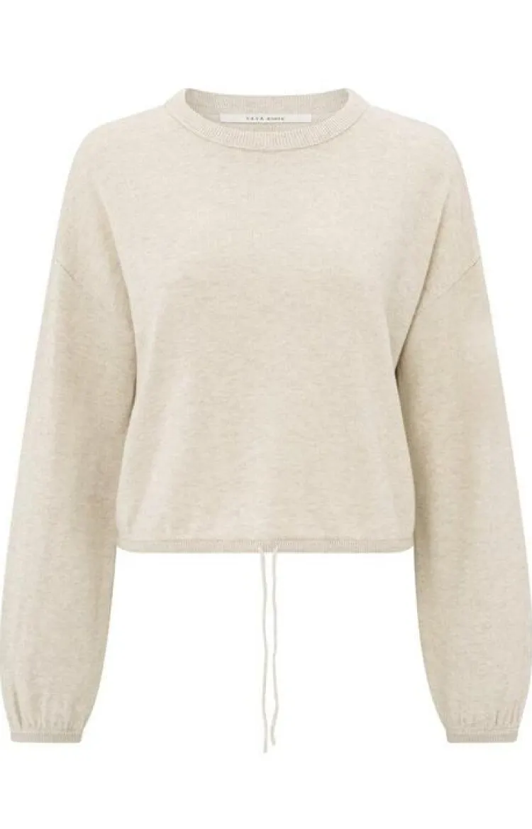 Yaya Sweater 01-000445-502 Beige Clearance