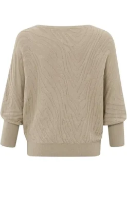 Yaya Sweater 01-000452-503 Beige Discount