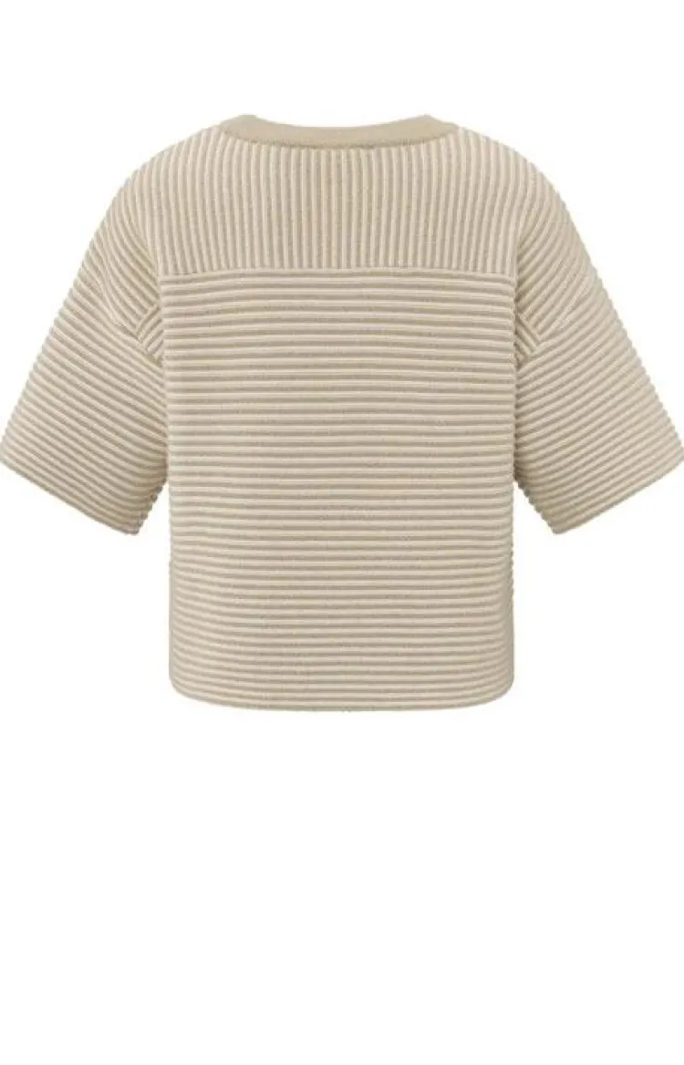 Yaya Sweater 01-000446-502 Beige New