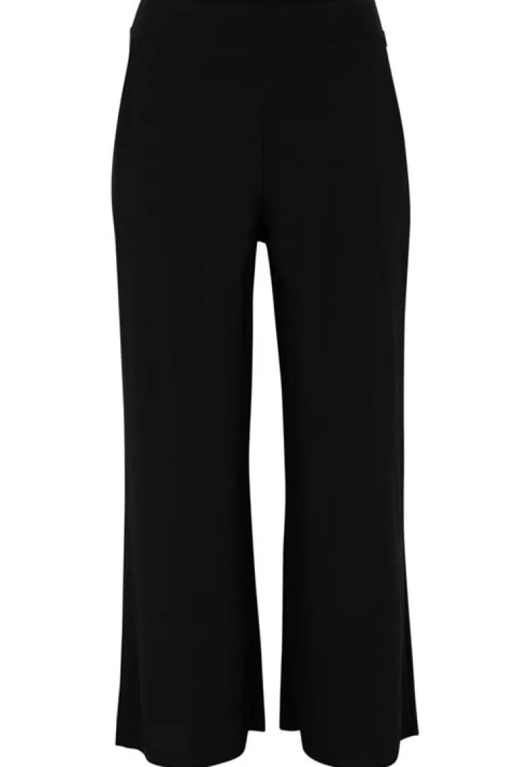 Yoek Flare Pantalon Zwart B5530 Sale