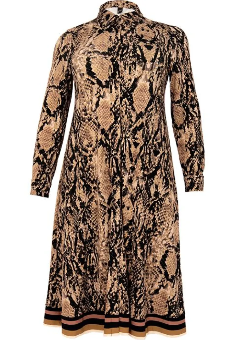 Yoek Jurk Bruin Dessin 2507775 New